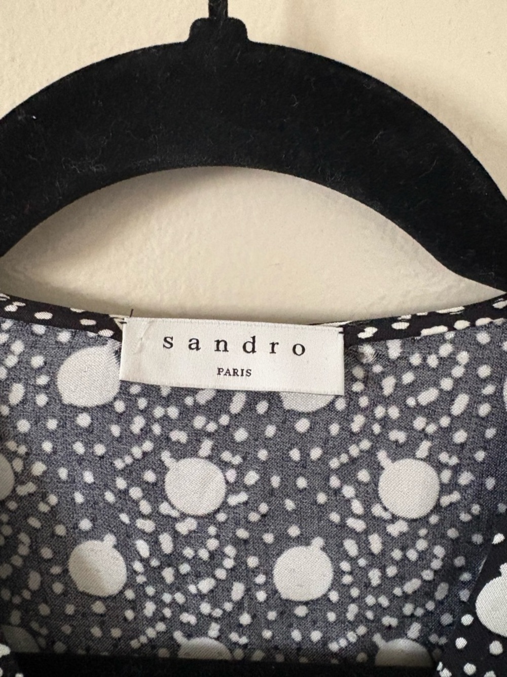 Sandro Paris “Roxanne” Wrap Dress – Designer Luxury ✨ Small - Picture 3 of 10